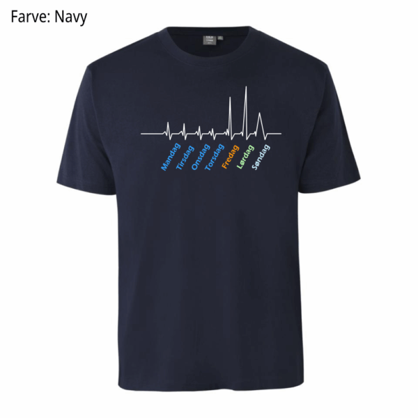 Hjerterytme / T-shirt - Billede 4