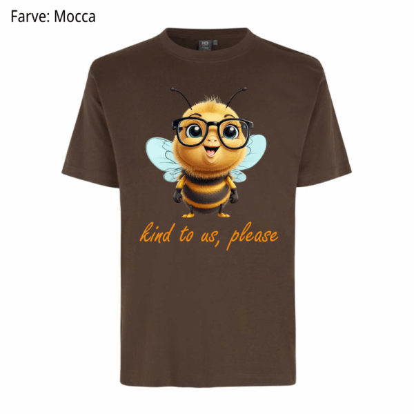 Bee kind to us, please / T-shirt - Billede 6