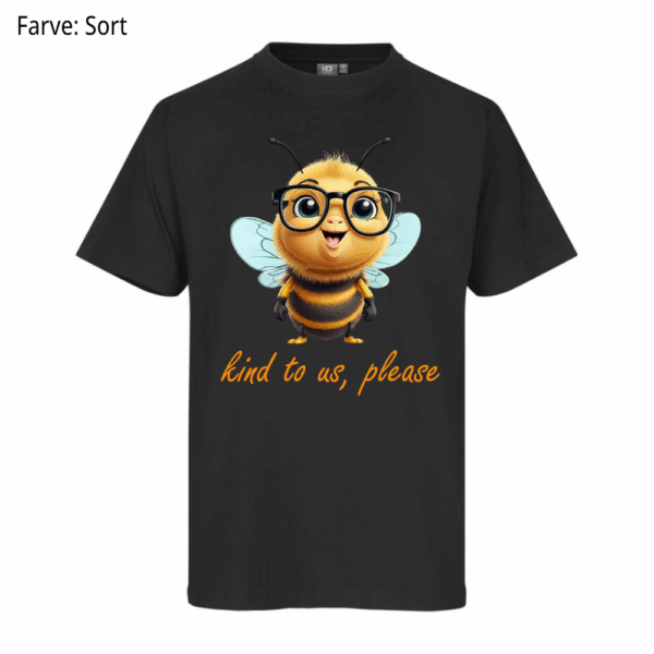Bee kind to us, please / T-shirt - Billede 3