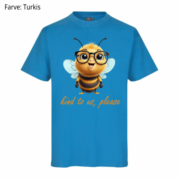 Bee kind to us, please / T-shirt - Billede 2