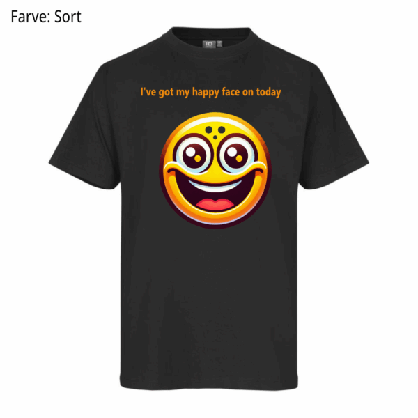 Happy face / T-shirt - Billede 4