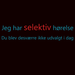 Selektiv hørelse
