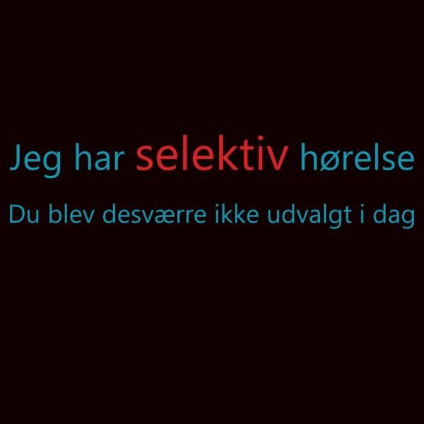 Selektiv hørelse