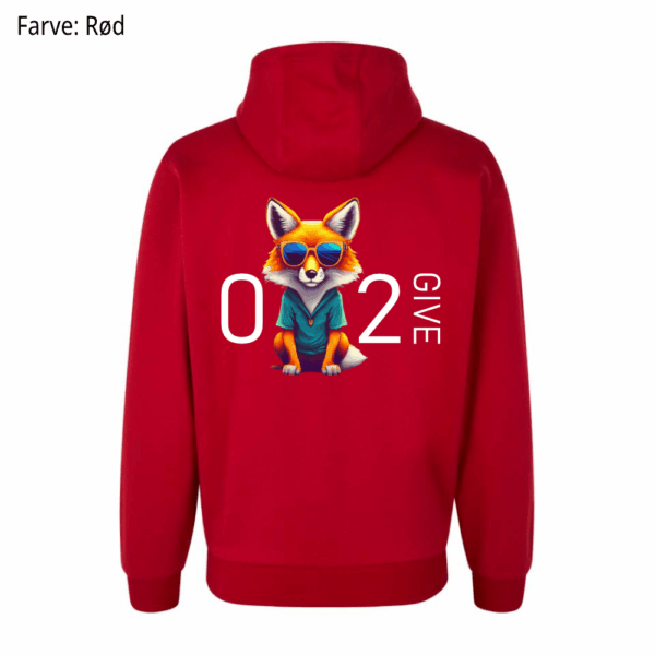 0 Fox 2 give / Hoodie - Billede 3