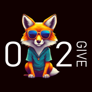0 Fox 2 give / Hoodie