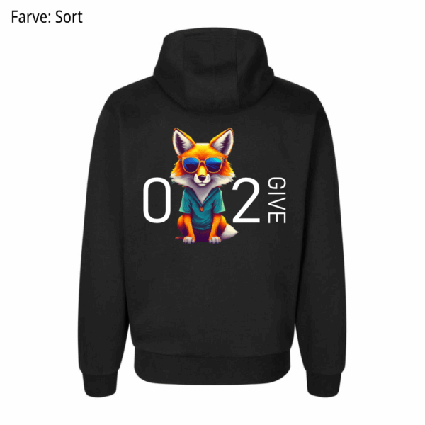 0 Fox 2 give / Hoodie - Billede 2
