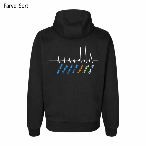 Hjerterytme / Hoodie - Billede 3