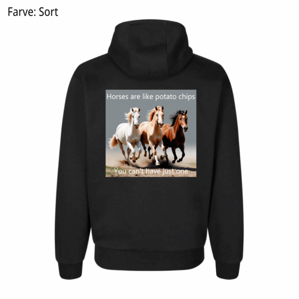 Horses are like / Hoodie - Billede 3