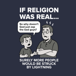 If religion was real / T-shirt