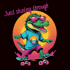 Just skating through / Hoodie