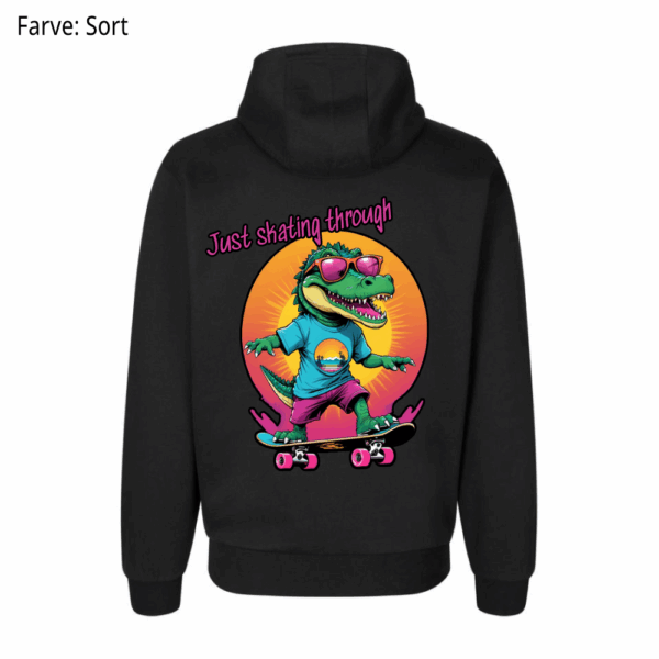 Just skating through / Hoodie - Billede 3