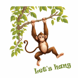 Let's hang / T-shirt