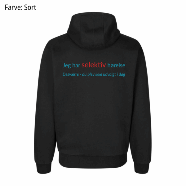 Selektiv hørelse / Hoodie - Billede 2