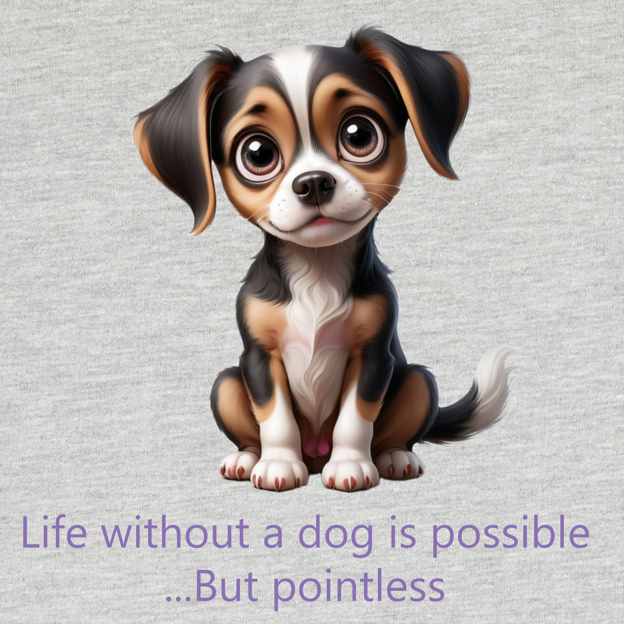 Life without a dog / T-shirt