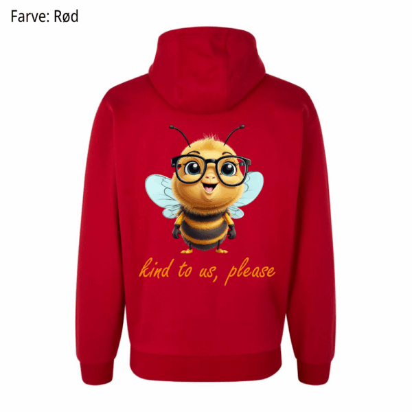 Bee kind to us, please / Hoodie - Billede 4