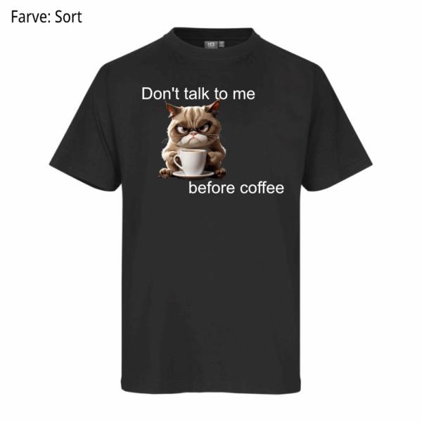 Don't talk to me / T-shirt - Billede 2