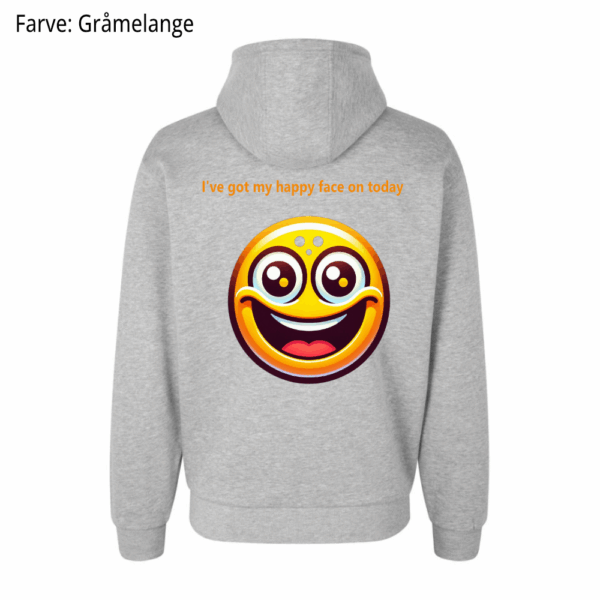 Happy face / Hoodie - Billede 4