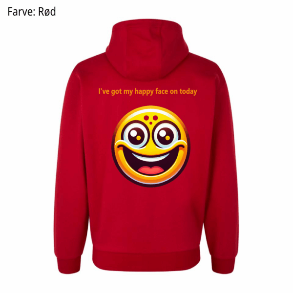 Happy face / Hoodie - Billede 3