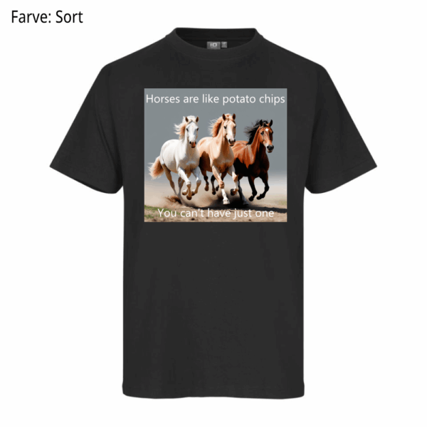 Horses are like / T-shirt - Billede 2