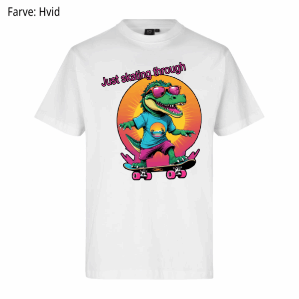 Just skating through / T-shirt - Billede 4