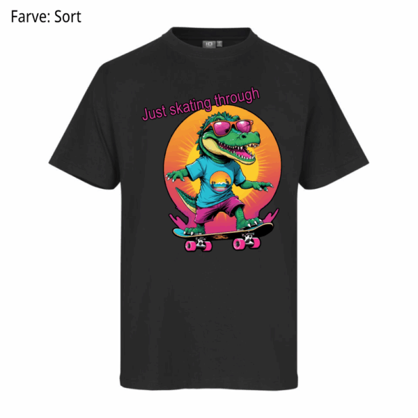 Just skating through / T-shirt - Billede 3