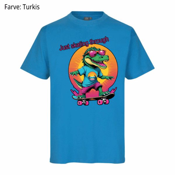 Just skating through / T-shirt - Billede 2