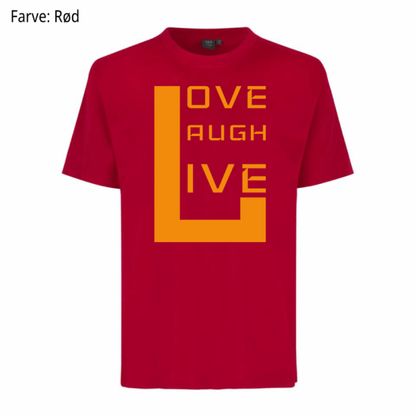 Love, Laugh, Live / T-shirt - Billede 4
