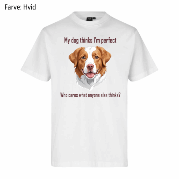 My dog thinks / T-shirt - Billede 2