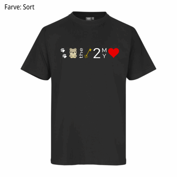 Paws bear the key / T-shirt - Billede 2
