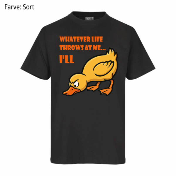 Whatever life throws / T-shirt - Billede 2