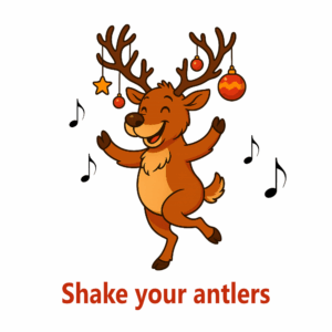 Shake your antlers / Hoodie