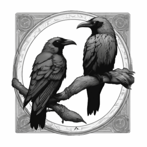 Hugin og Munin / T-shirt