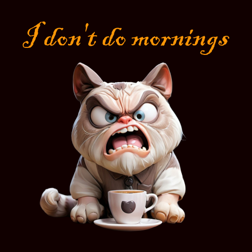I dont do mornings